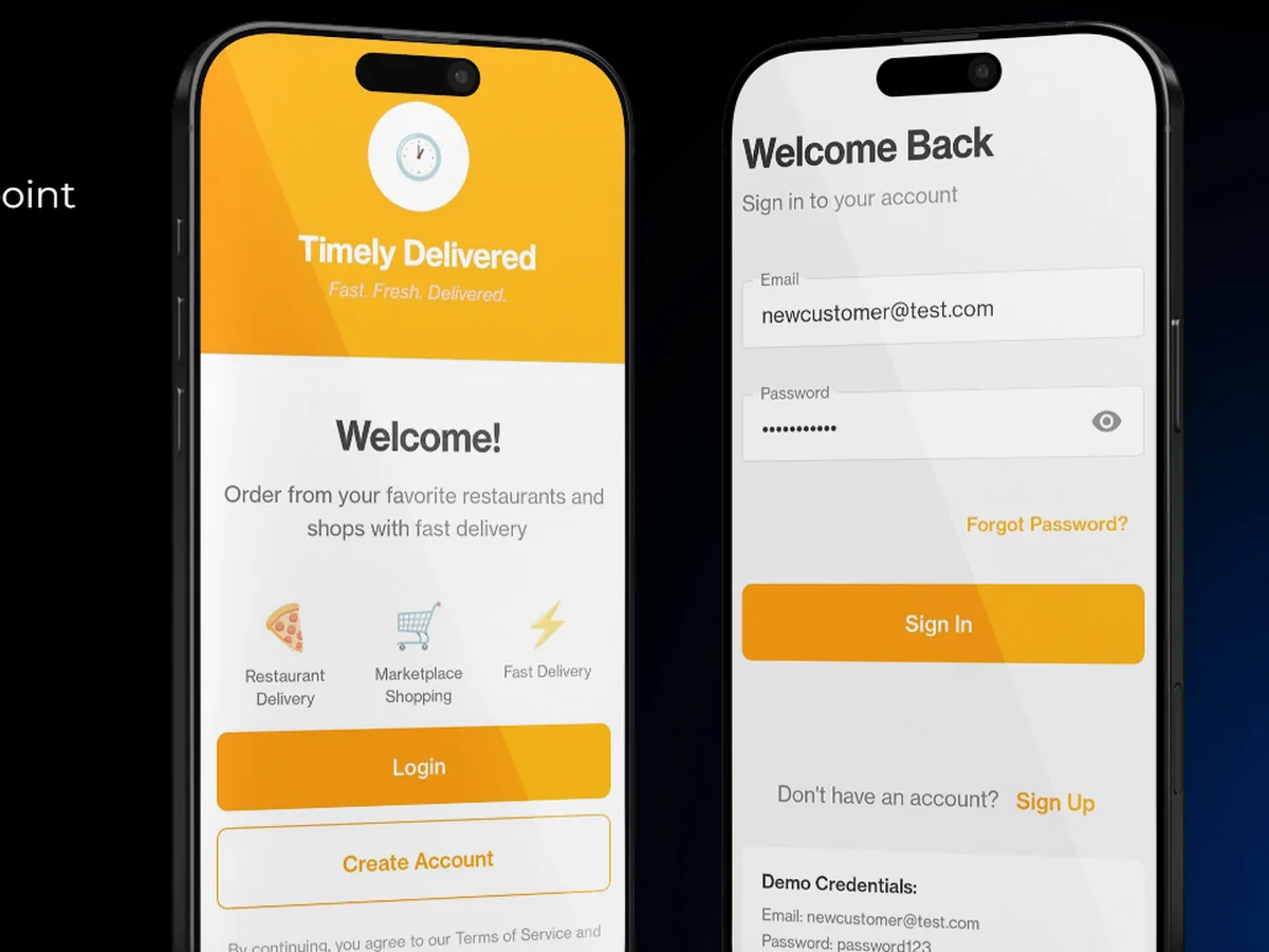 TimelyDelivered — food and grocery delivery apps — gallery frame 1